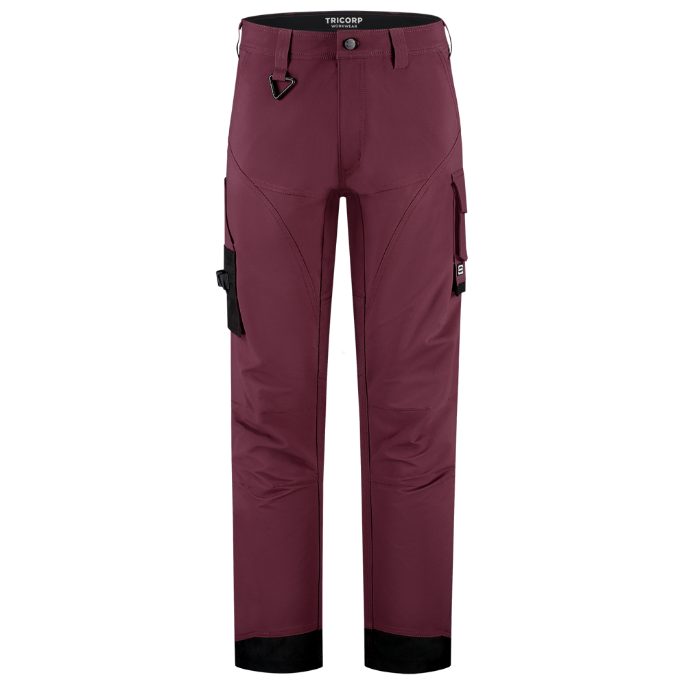 Arbeitshose 4-Way Stretch Redefined - bordeaux