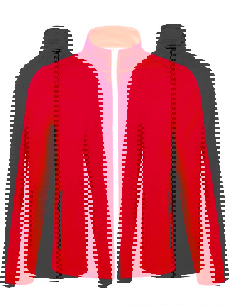 BS Visitor Softshelljacke, 280 g/m2, 94 % Polyester/6 % Elasthan - Rot (PMS 186c)