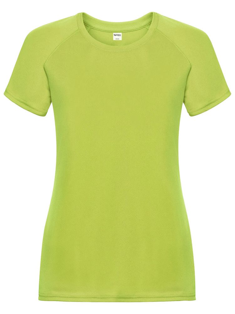 SP Run Damen-Sportshirt, 140 g/m2, 100 % Polyester - Lime