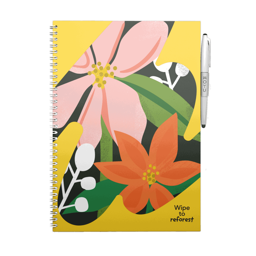 MOYU A4 Hardcover - Flower Vibes