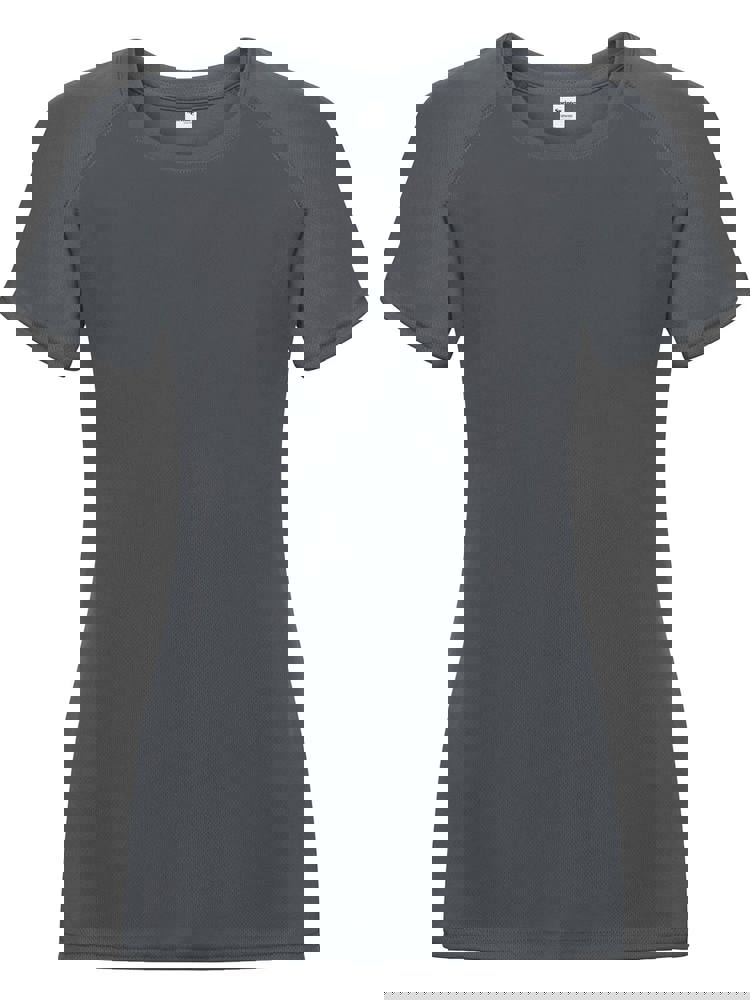 SP Run Damen-Sportshirt, 140 g/m2, 100 % Polyester - Anthracite