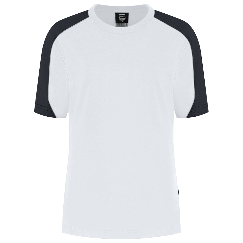 T-Shirt Bicolor Redefined Damen - WhiteAnthracite