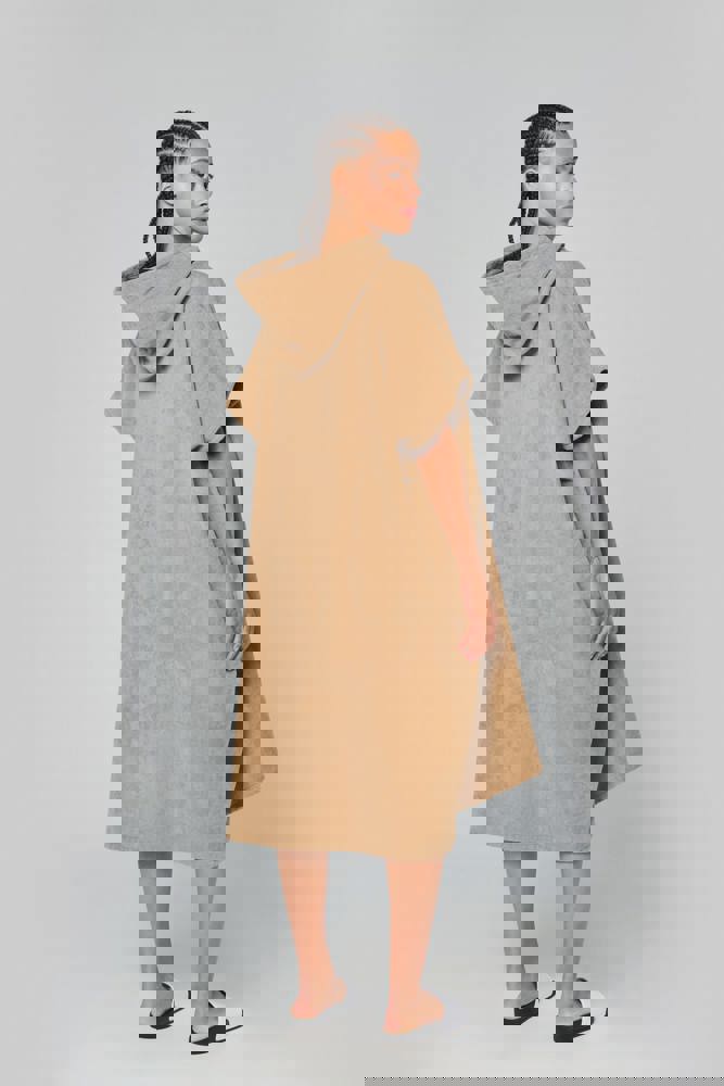 PA581X - Unisex-Frottee-Poncho mit Kapuze