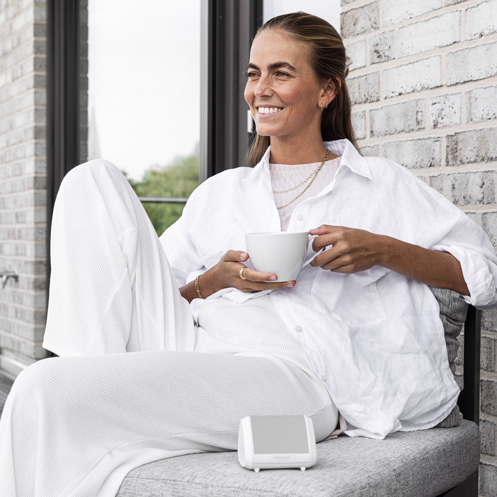 Air Beats Mini - Der kompakte Stereo-Speaker - Weiß