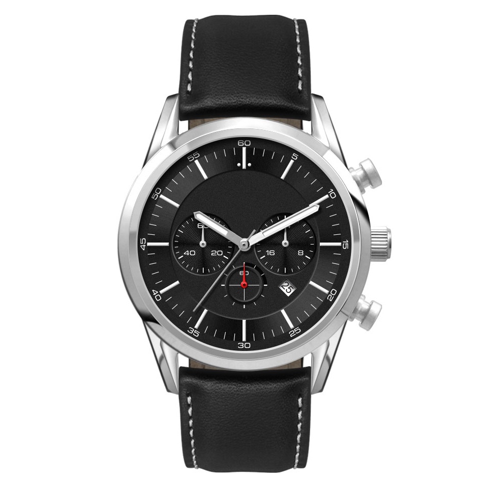 Armbanduhr Vancouver - schwarz