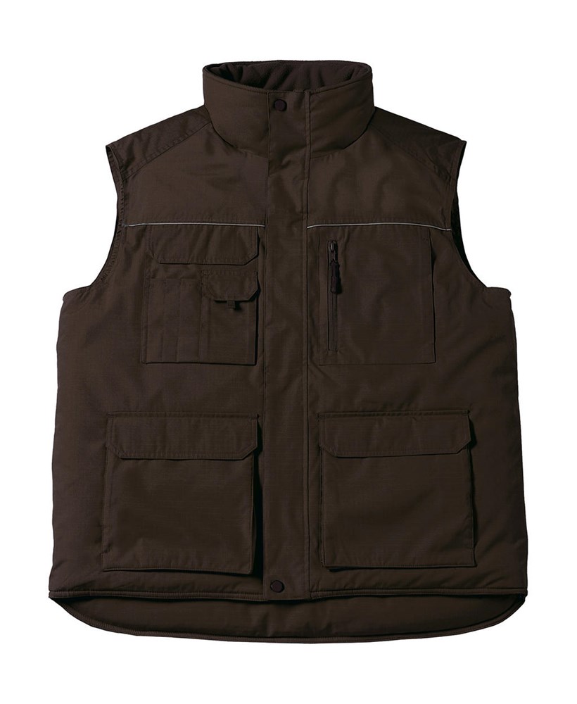Expert Pro Workwear Bodywarmer - Brown