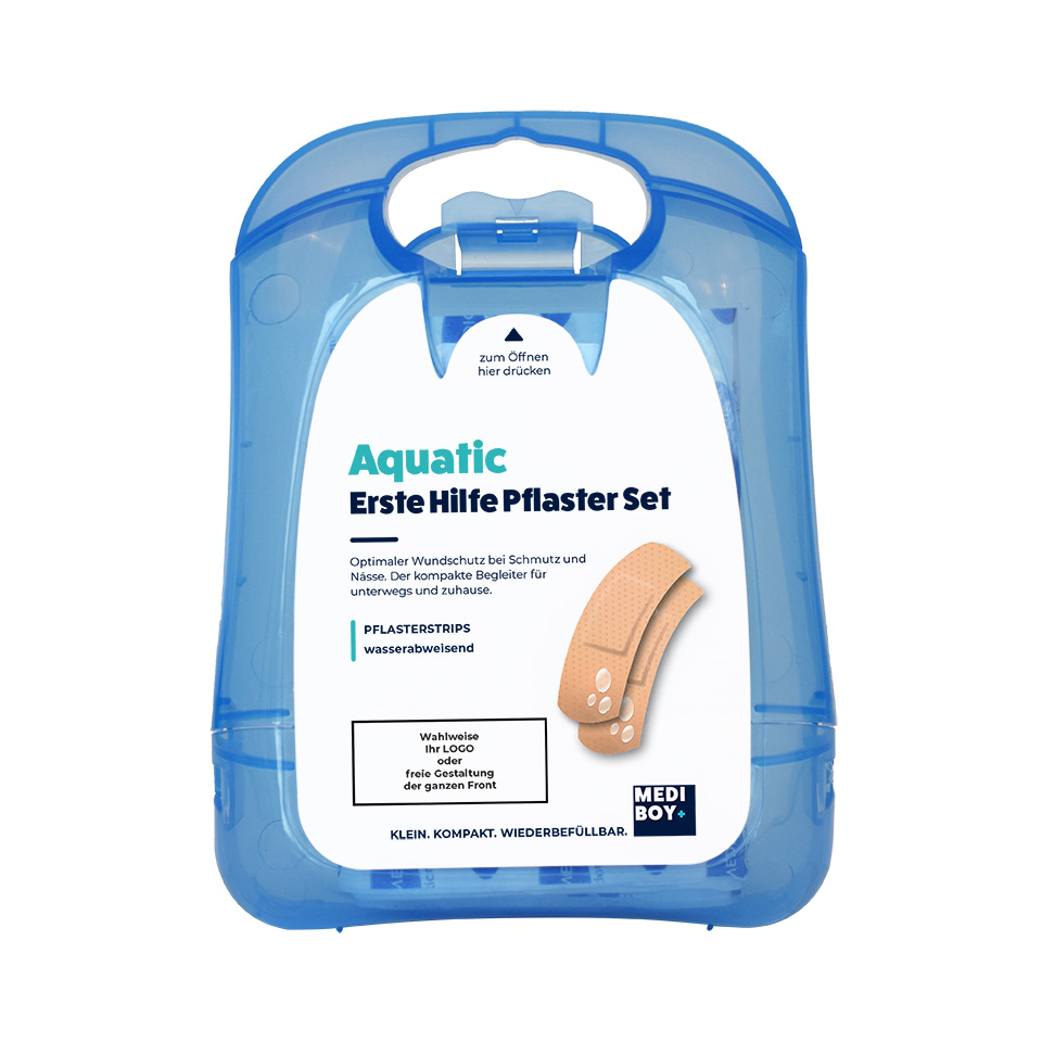 Mediboy AQUATIC Pflasterset - blau