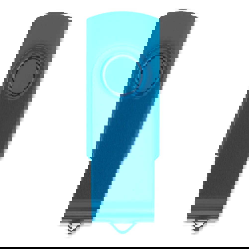 4GB USB-Stick Twister - hellblau