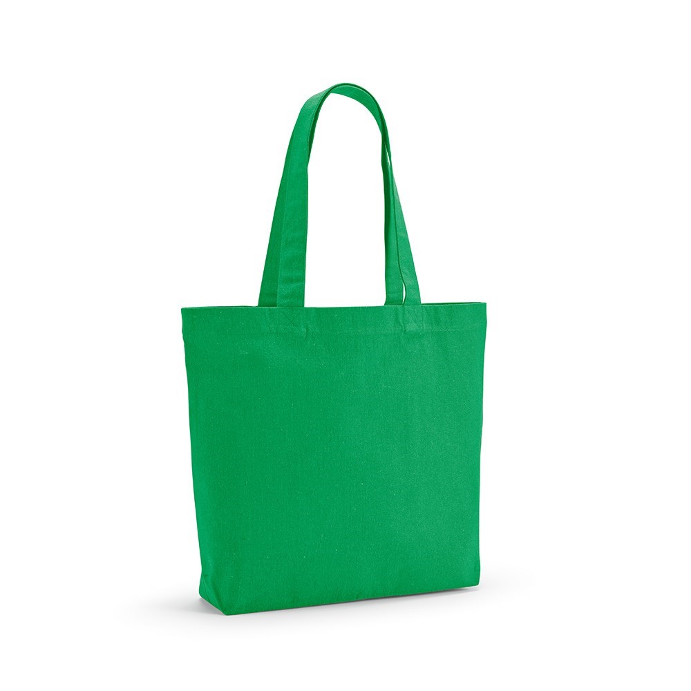Aconcagua Einkaufstasche recy.Baumwolle (280 g/m²). Mit Bodenfalte - Grün