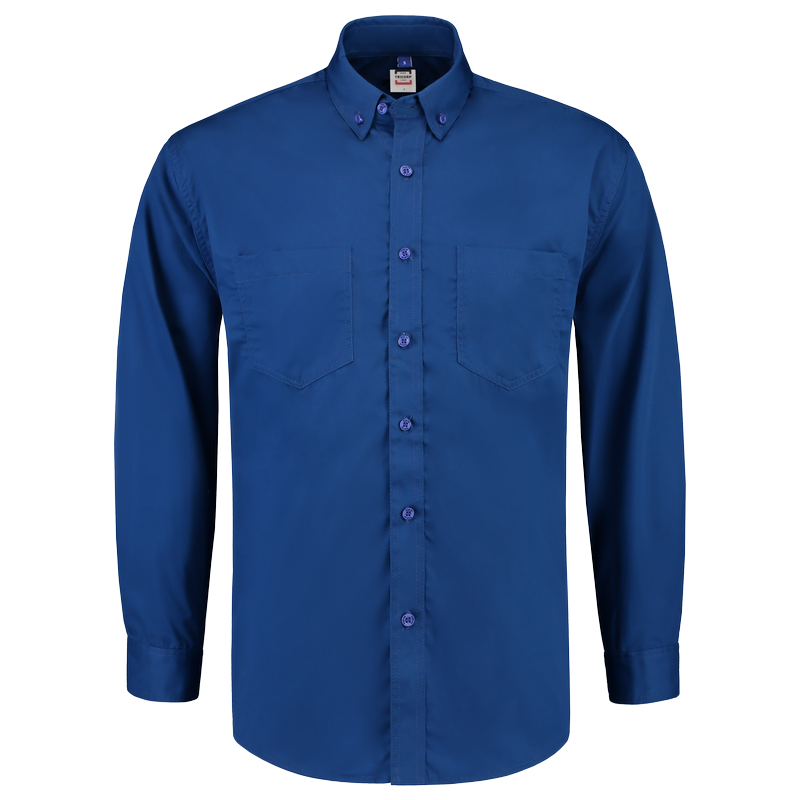 TRICORP Arbeitshemd Langarm Basis - Royalblue