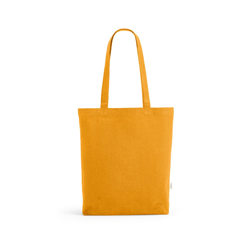 Annapurne Einkaufstasche recy.Baumwolle (180 g/m²). Mit Bodenfalte - Gelb