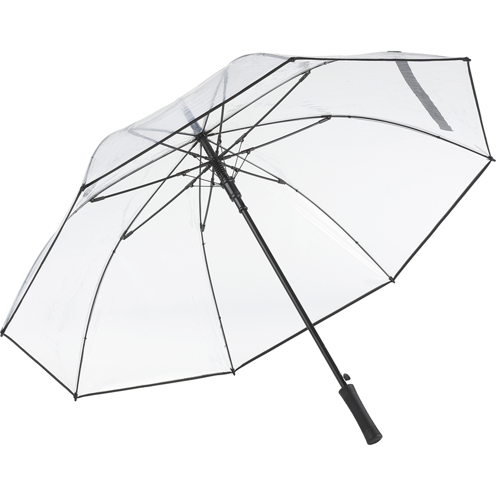2333 AC-Gästeschirm FARE® Pure - transparent-schwarz