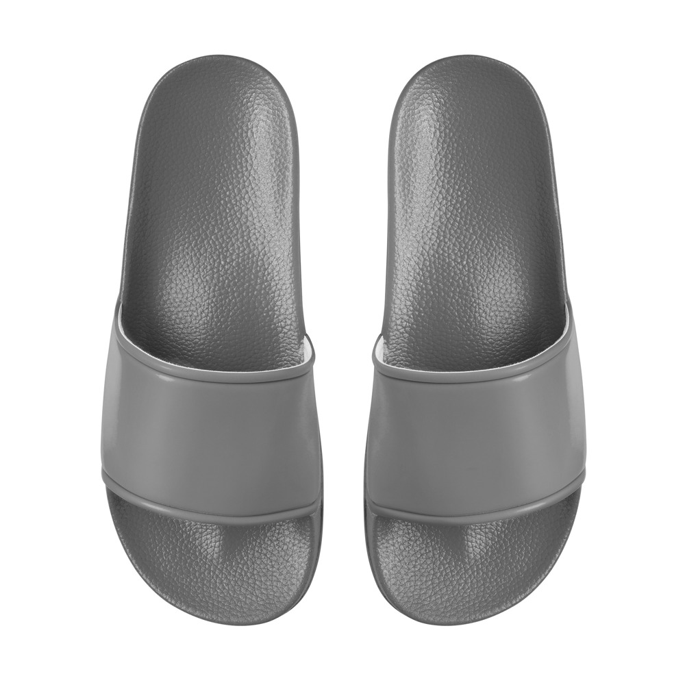 Badelatschen Unveredelt Classic - grau