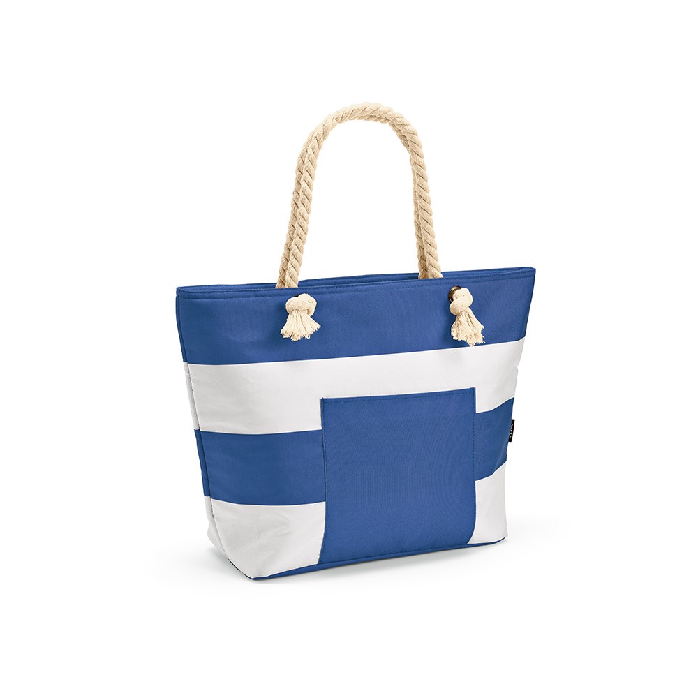 Athens 15L Kühltasche, rPET. Tasche und Tragegriffen aus recy.Baumwolle - Königsblau