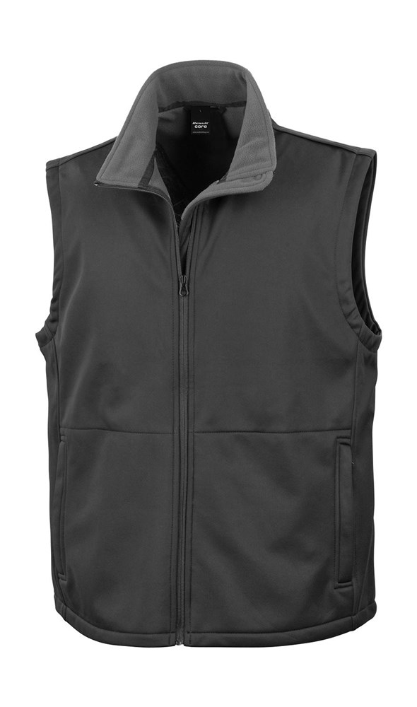 Core Softshell Bodywarmer - Black