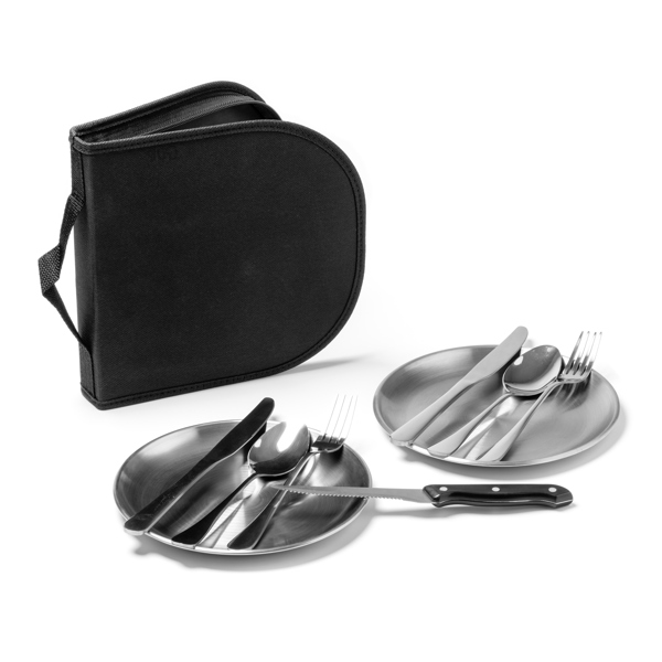 BESTECK-SET TRIVOR S/EINHEITSGRÖSSE BLACK