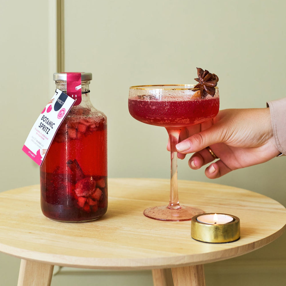 Botanic Spritz | Alkoholfreie BIO-Cocktailbasis | Kirsche, Zimt, Hibiskus & Apfel