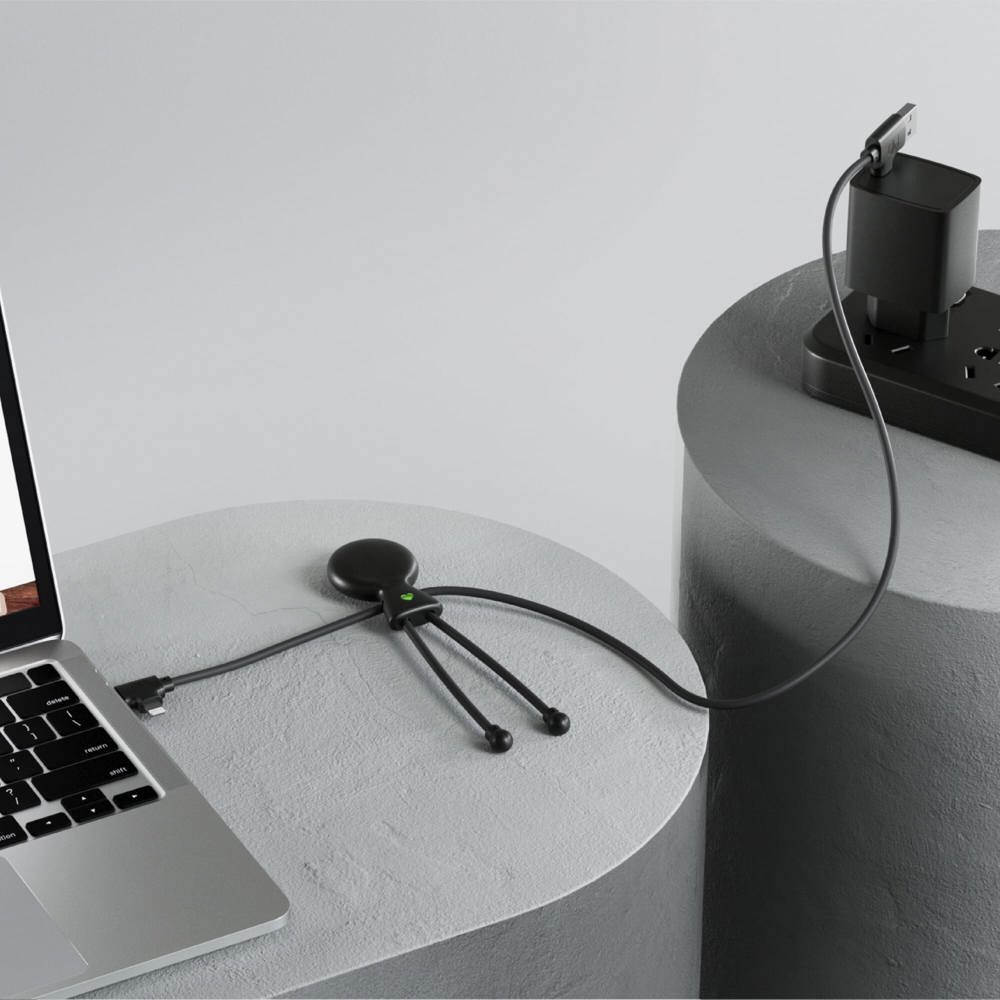 2089 | Xoopar Mr. Bio Long Power Delivery Cable with data transfer
