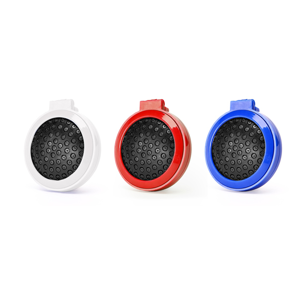 FALTBARE BÜRSTE MIT SPIEGEL BLUNT S/EINHEITSGRÖSSE WHITE