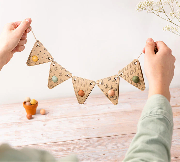 Giftbox DIY Girlande