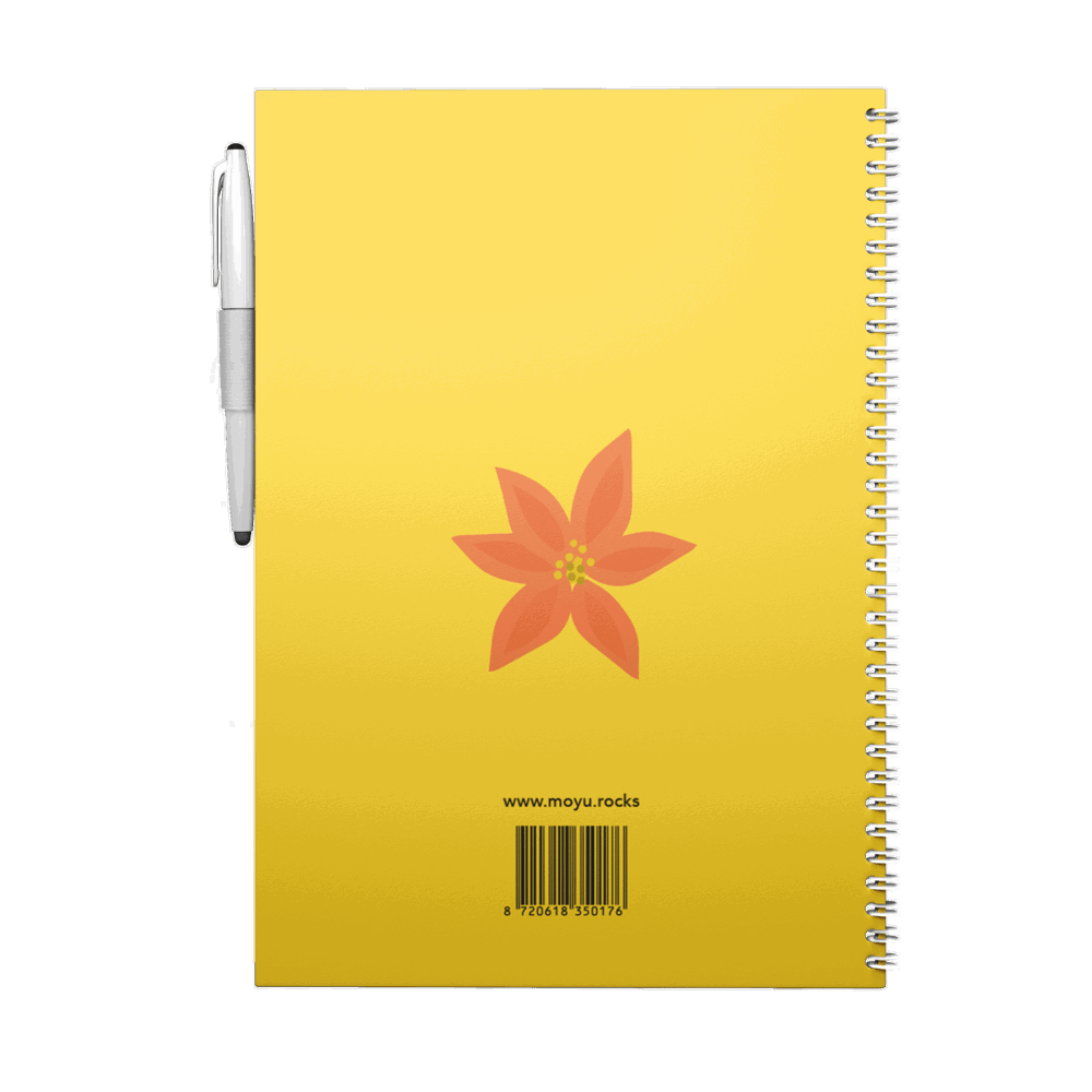 A4 Notizbuch wiederbeschreibbar Hardcover