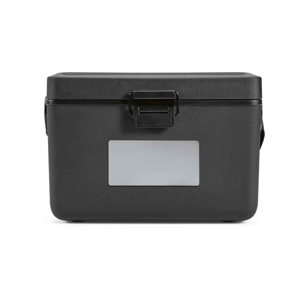 Bangkok 12L Kühlbox aus rPP. Pastellfarben - Schwarz