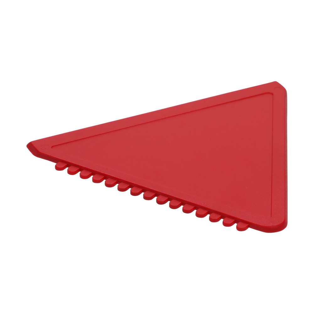 Eiskratzer "Dreieck" - standard-rot