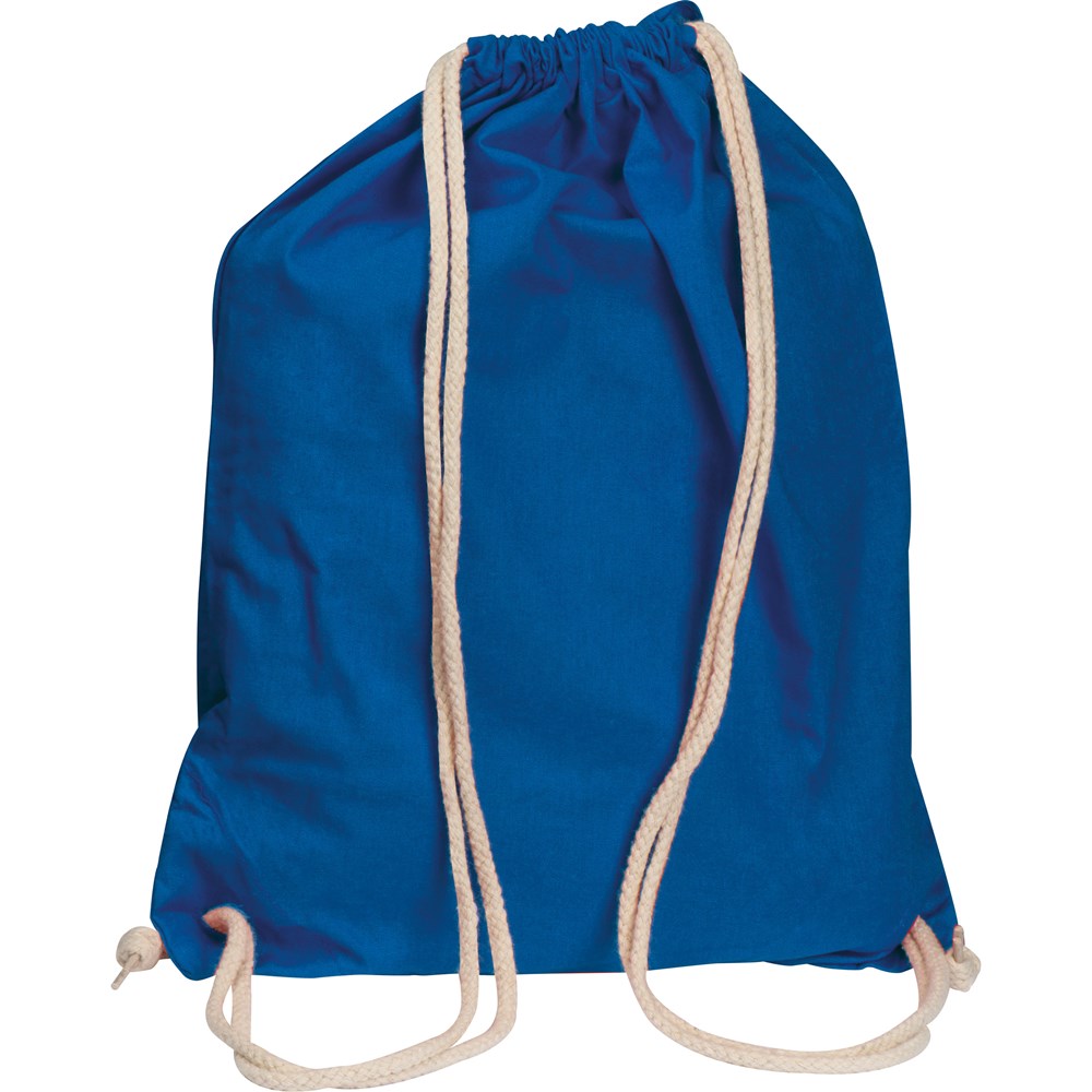 Baumwollgymbag Carlsbad - blau