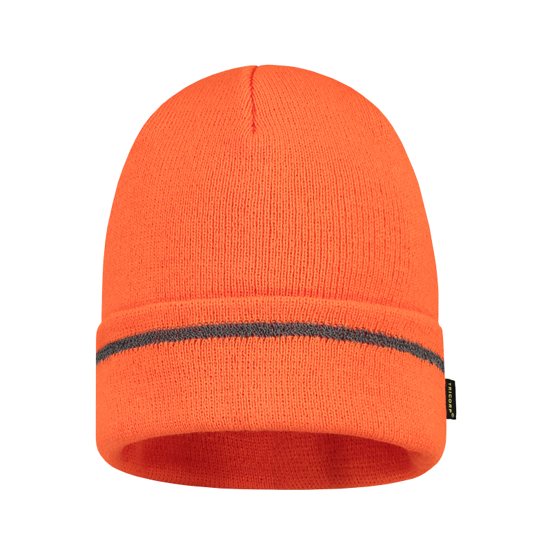 TRICORP Mütze Reflexstreifen - FLUOR ORANGE