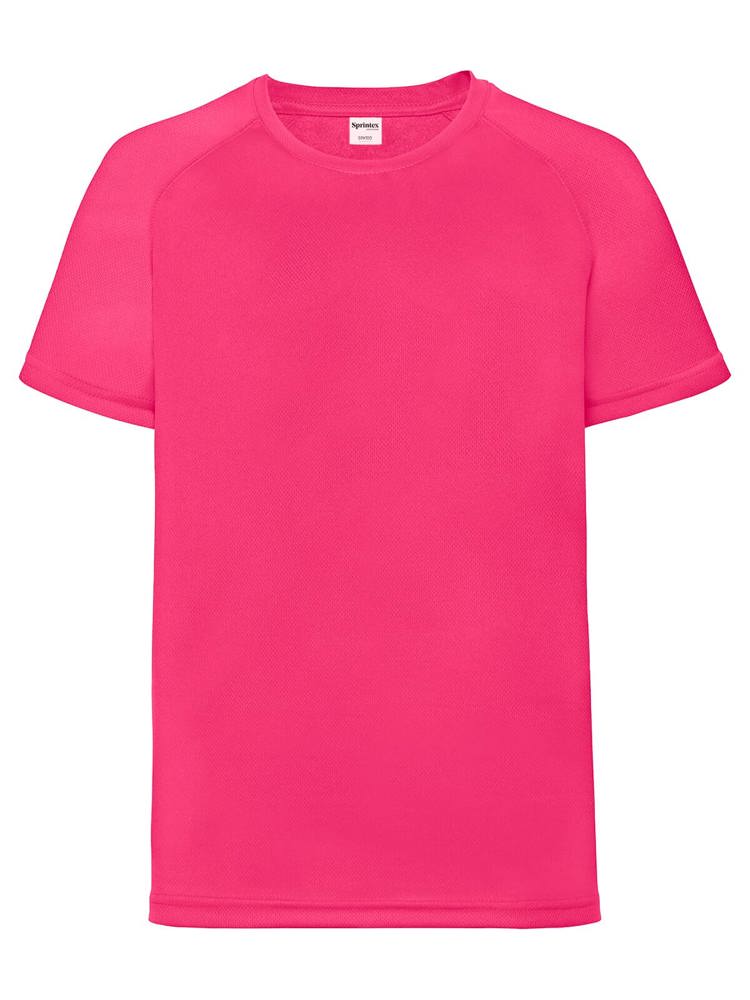 SP Run Kinder-Sportshirt, 140 g/m2, 100 % Polyester - Fucsia