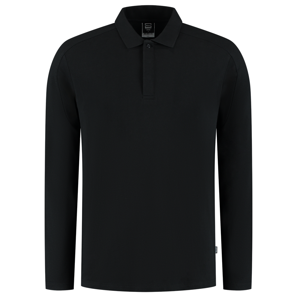Poloshirt Langarm Redefined - Black