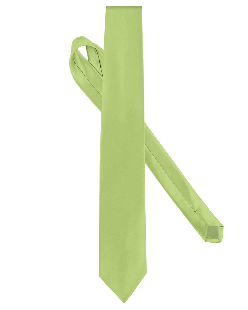 K860 - Satin Krawatte - Lime