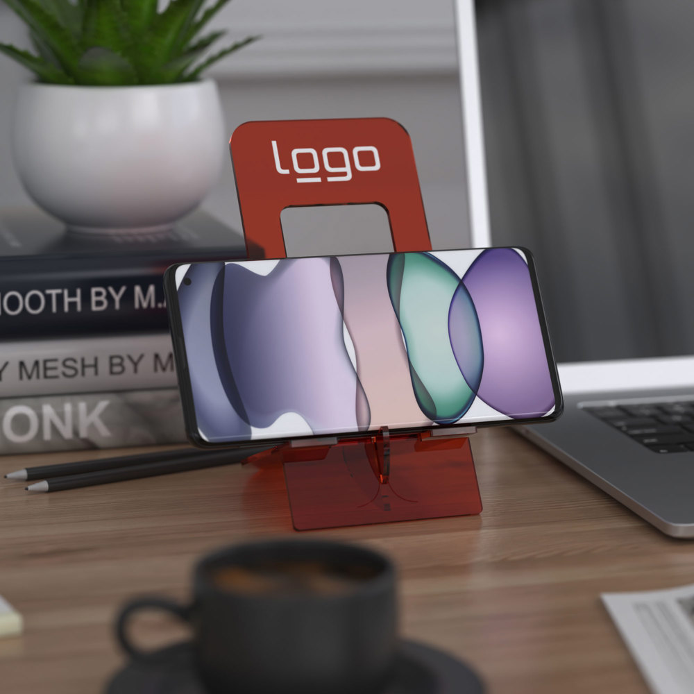 2 in 1 Handyständer flipster® - Acryldunkelblau