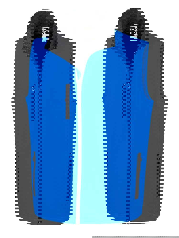 BS Traveller Softshell-Körperwärmer, 275 g/m2, 96 % Polyester / 4 % Elasthan - Royalblau (PMS 2145C)