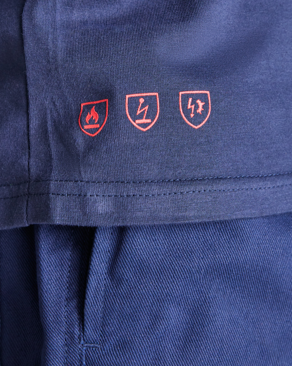 FLAMMHEMMENDES T-SHIRT DEFENDER S/3XL NAVY BLUE