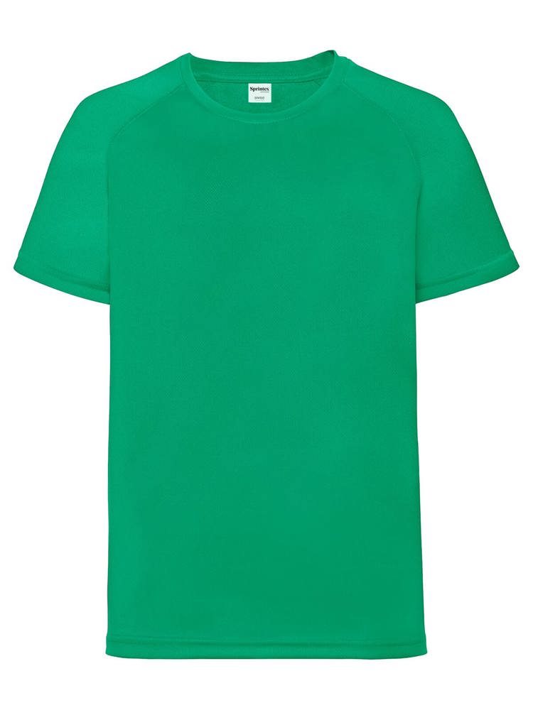 SP Run Kinder-Sportshirt, 140 g/m2, 100 % Polyester - Kelly Green